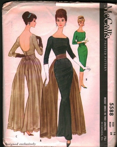 5588 vintage mccalls sewing - mccalls,